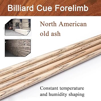 pool breaking cue one piece3/4 Snooker Chinese Black Eight Billiard Cue 10MM with Box(Color:3,Size:A)