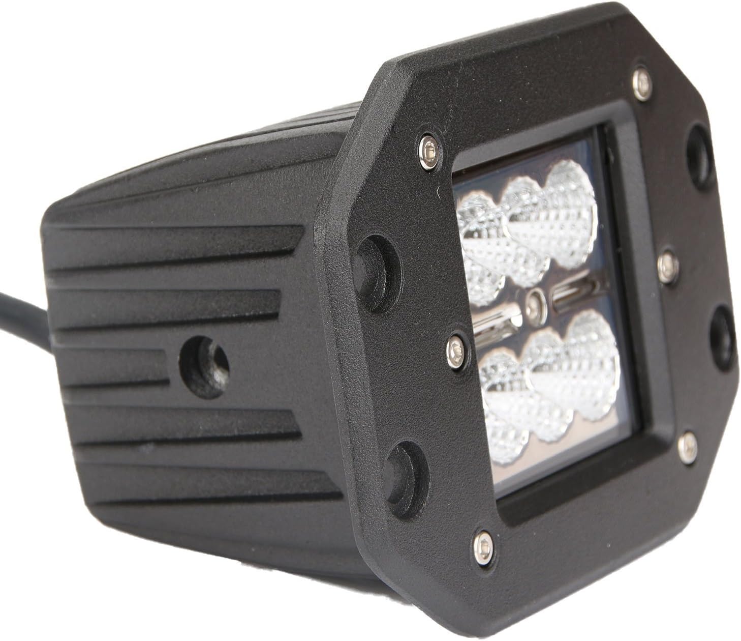 SAILUN LED Light Bar 2x24W IP67 Waterproof Cree Leds Flood Light Fog Light Offroad Off-road Light, ATV, SUV, UTV, 4WD, Jeep,Truck,Boat (24W Flood Light)