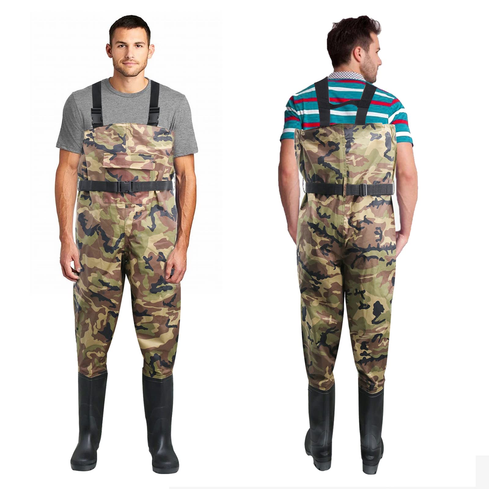 Buy SearQing Waders for Men with Boots Waterproof Neoprene Waders for