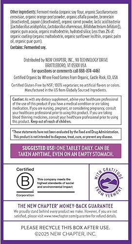 Miniatura 7 de Comprimidos multivitamínicos para mujeres de 40 años en adelante New Chapter, una al día, ANC-204, 1, 1