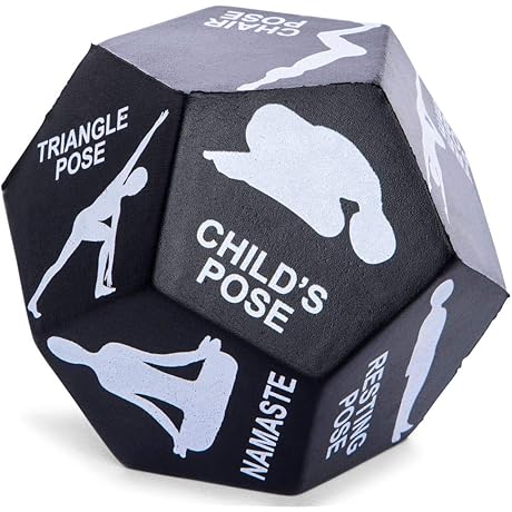 Series 8 Fitness 12-Sided Yoga Dice: Unlock Your Flexibility Potential