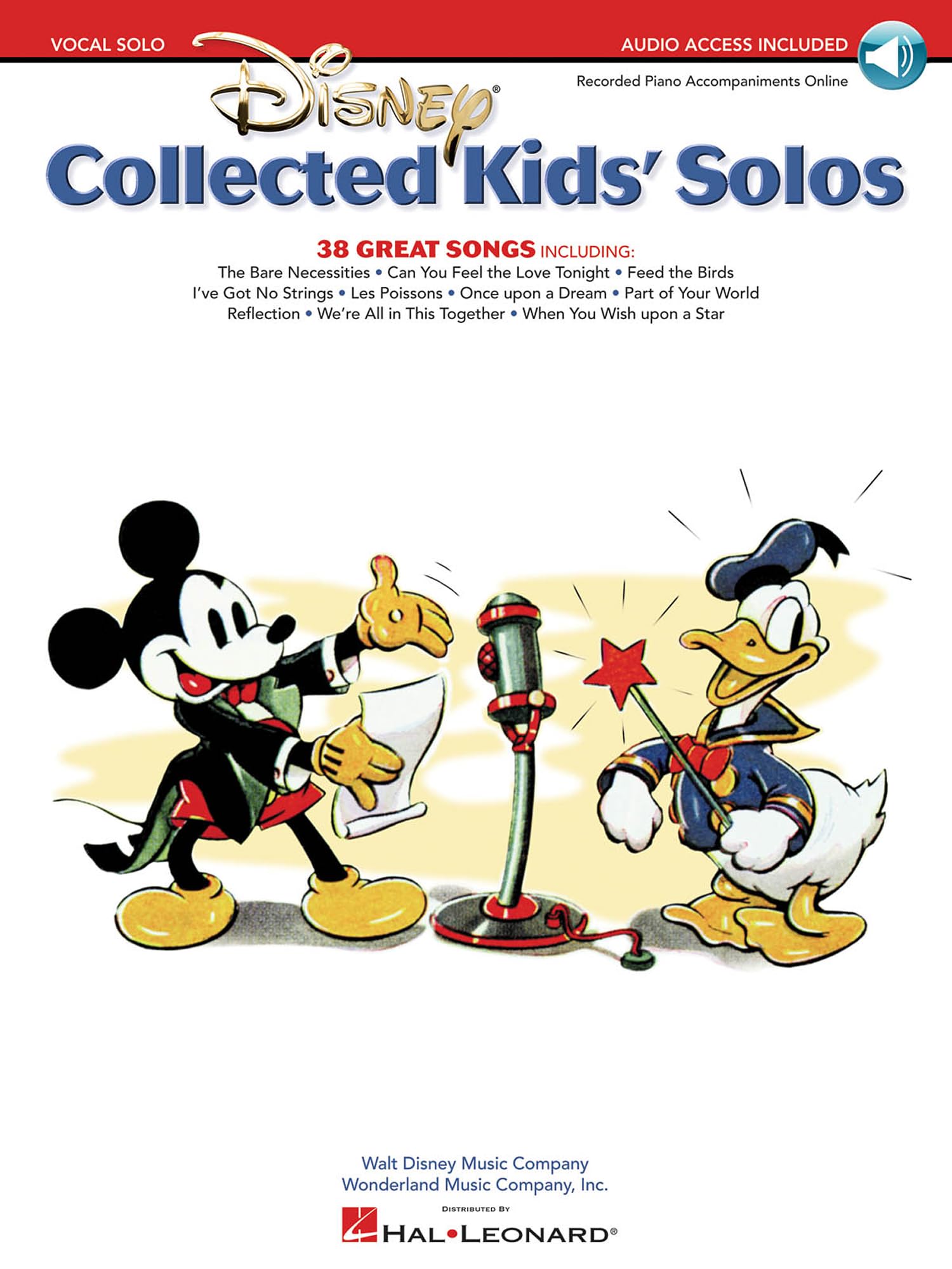 Disney collected kids' solos chant pour apprendre à chanter à la maison avec l'audio en ligne