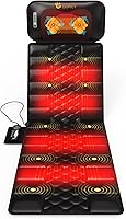 Vista 9 de Massage Mat, Detachable Neck Massager, Full Body Vibration Heating, Massage Pad with 10 Vibrating Motors and 9 Speed Settings for Home Office Use