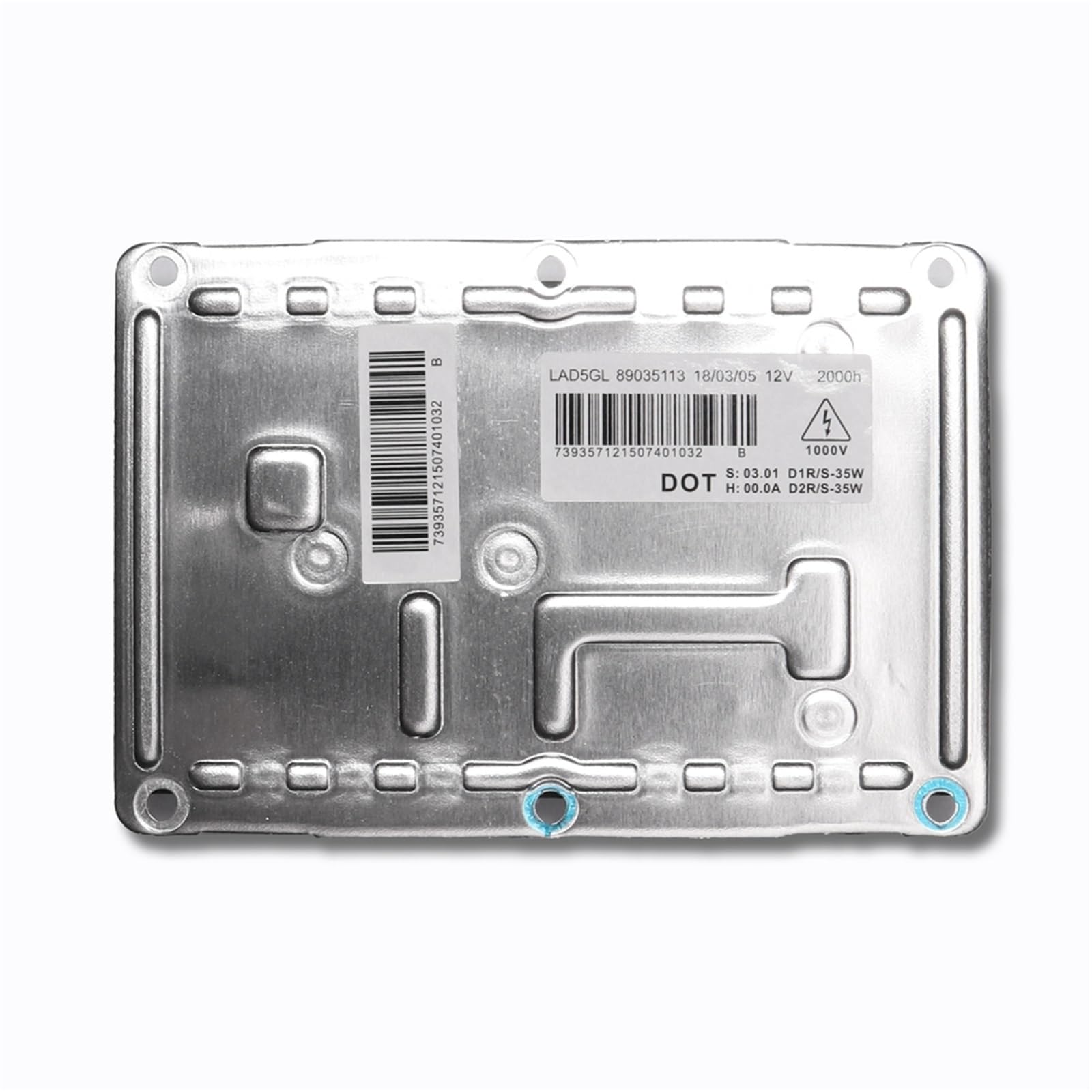 Unidad Control Lastre HID para Peugeot 607 2002 2003 2004 2005 2006 2007 2008 Balastro Xenón Bombilla HID Módulo Unidad Control 4 Pines LAD5GL 6224F9 89035113 Balasto Faros Coche