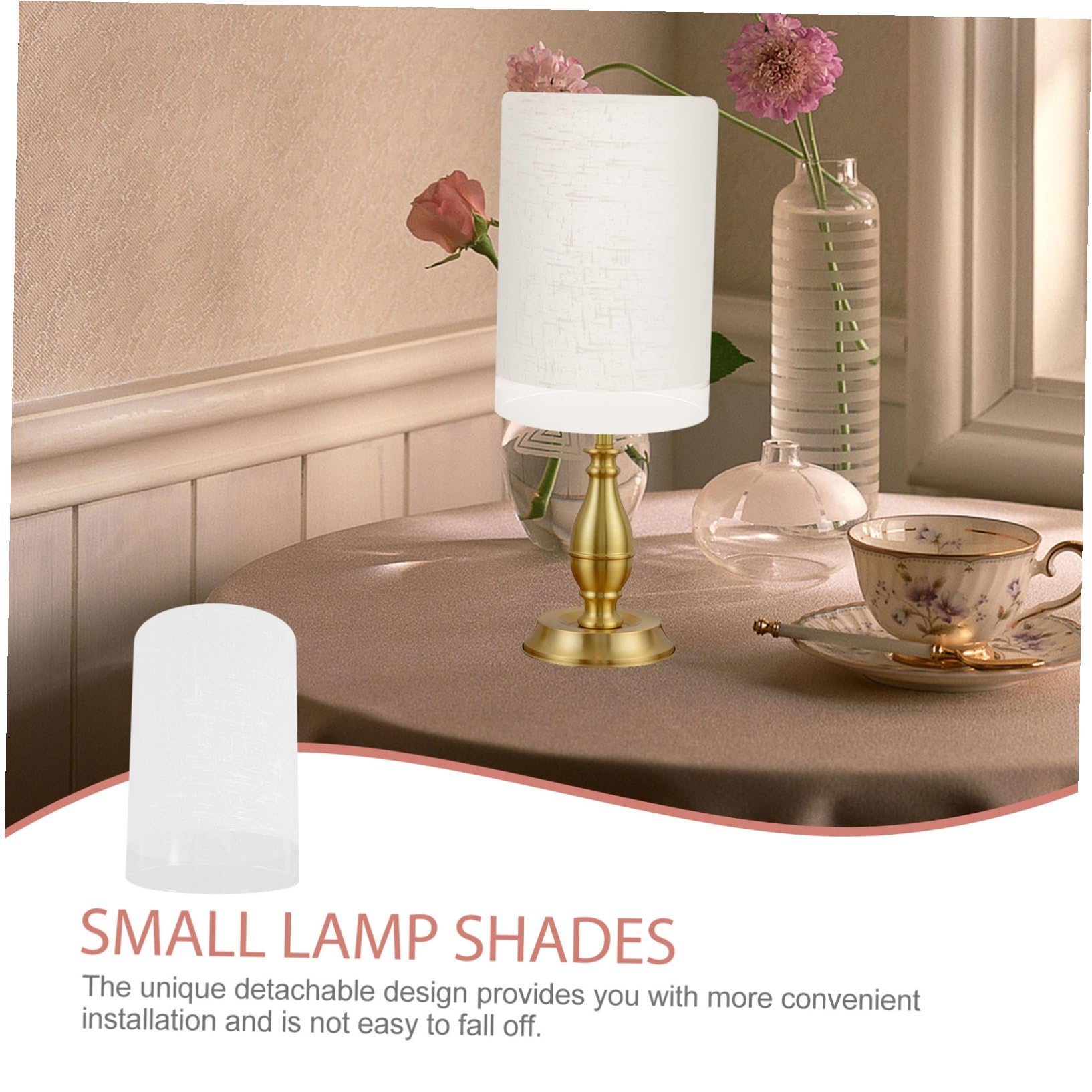 LIFKOME 2pezzi Paralume Cilindrico in Vetro per Lampade Sospensione Copriparalume Decorativo Paralume di Ricambio per Lampadari e Apparecchi di Illuminazione