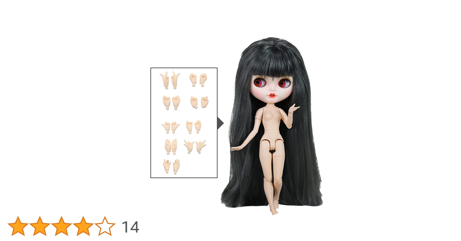 Amazon | ICY Fortune Days アイシードール、改良した関節人形