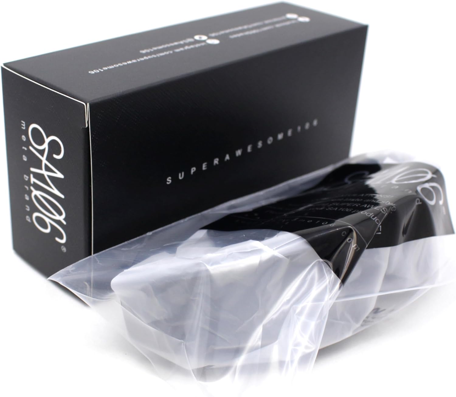 SA106 Swanky Trend 90s Wrap Around Sport Plastic Rectangular Sunglasses - Image 5