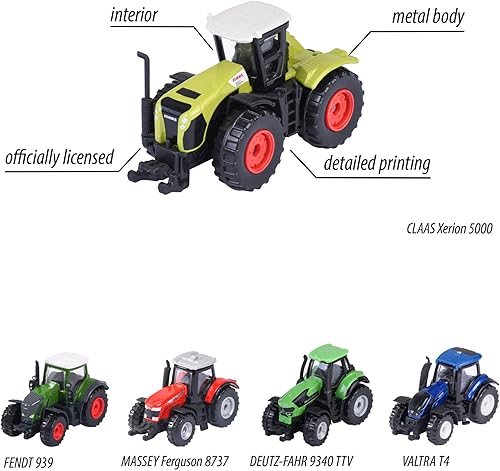 Miniatura 5 de Majorette 212057400 Surtido de granja, fundido a presión, modelos surtidos