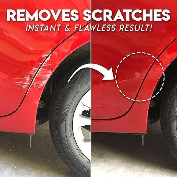 NurafixAuto Spray Kratzer Entfernen,Scratch Remover Auto,Quick Effect Coating Agent for Car,Nano-autospray Auto Kratzer Entferner Remove Scratches,Autokratzer-Entfernungsset für Glanz und Schutz (1PC) - 3