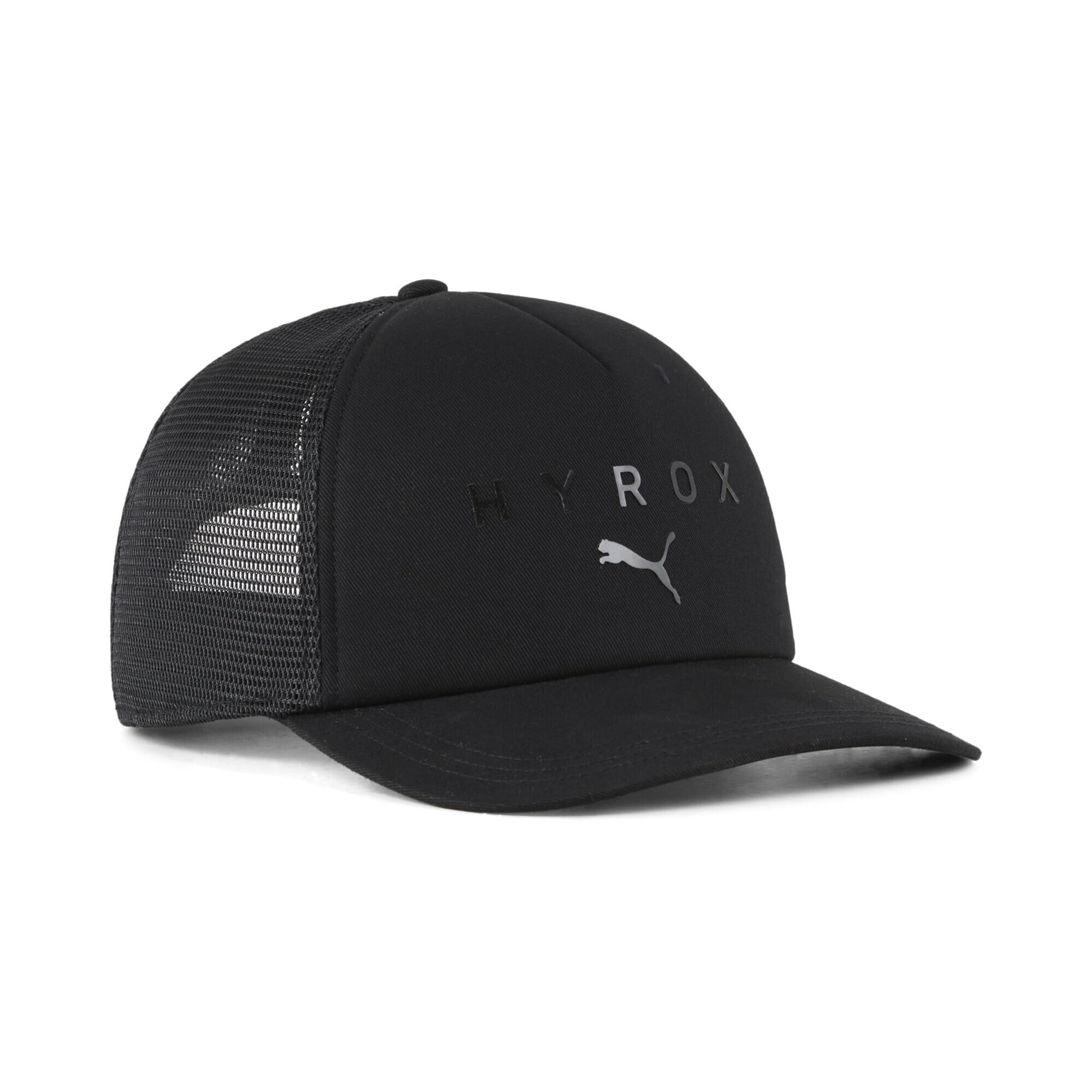 Puma Unisex Black X Hyrox Trucker Cap - Aw25