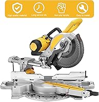 Vista 7 de 380452-00 Juego de almeja de sierra ingletadora para sierra ingletadora DeWalt DW704 y DW705 (tipos 1-5), se adapta a 3660 3680 (tipos 1-3)