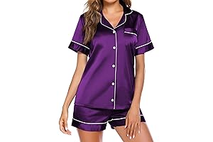 Women's Pajama Set in Luminous Purple