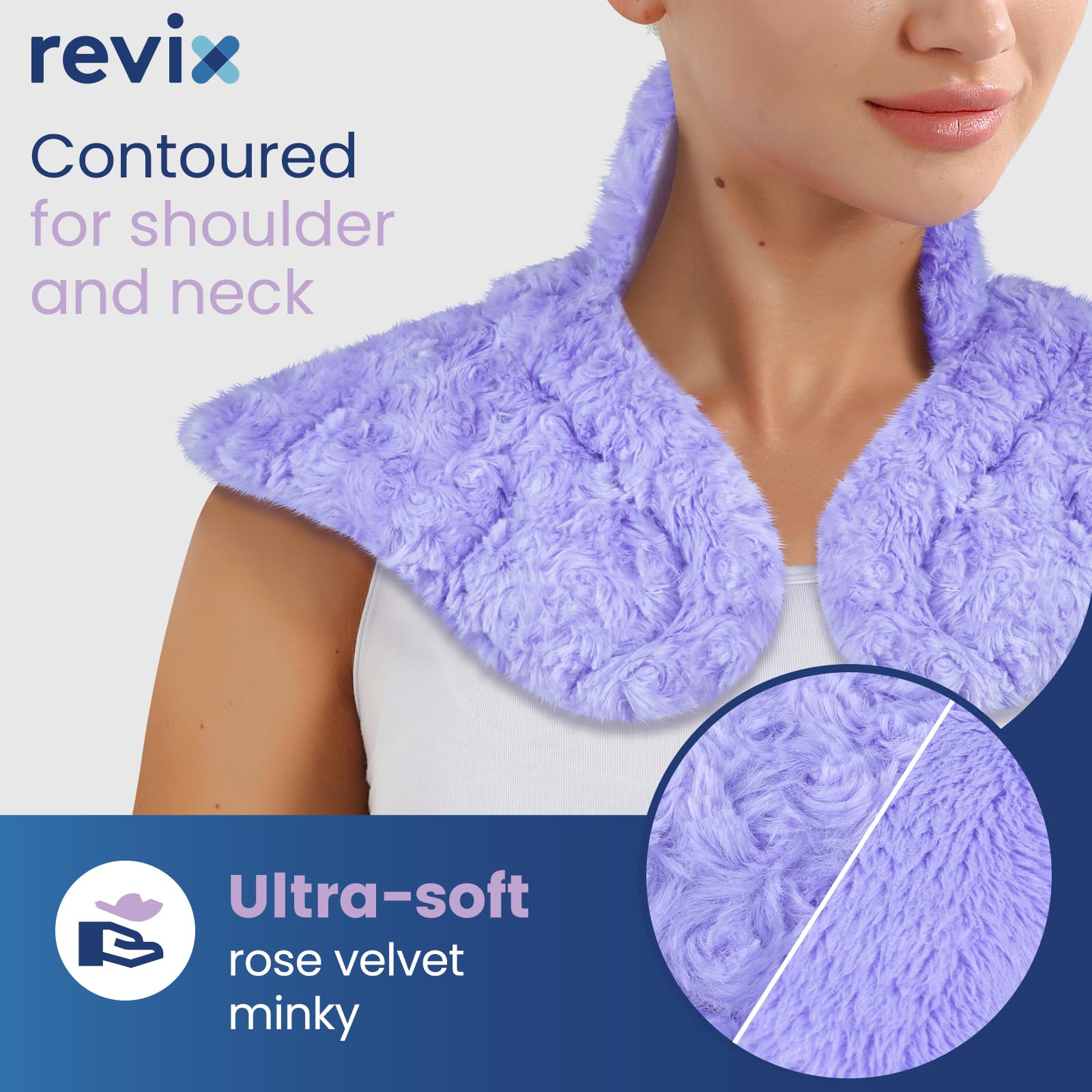 Amazon.com: REVIX Microwave Heating Pad for Neck and Shoulders