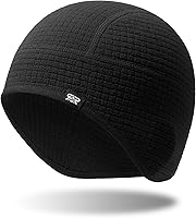 QINGLONGLIN Winter Thermal Skull Cap Helmet Liner - Lightweight Cycling Hat for Men & Women, Biking Running Skiing