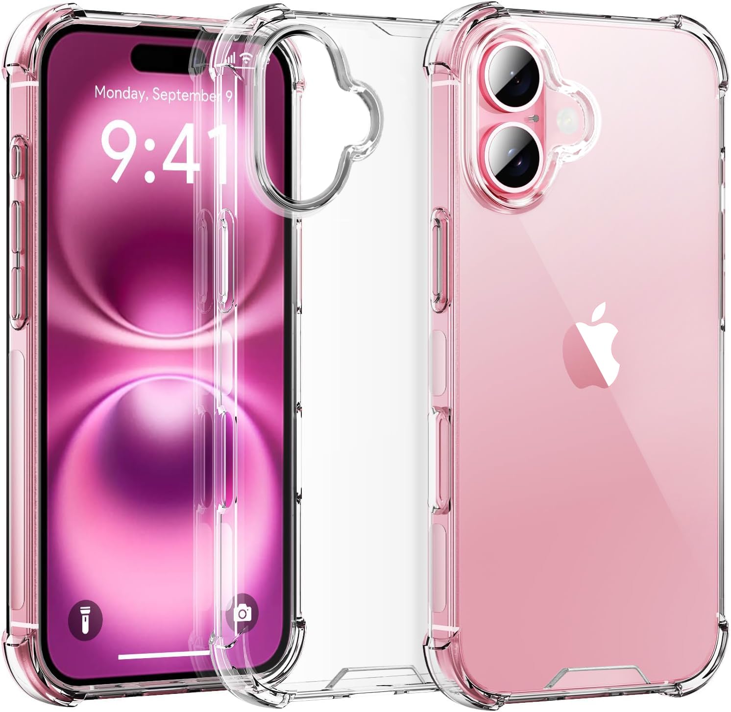EGOTUDE Designed for iPhone 16 Case | Shockproof Polycarbonate Hard Back Transparent Drop-Tested Cover (B0DFYK7BZ7) Amazon Price History, Amazon Price Tracker