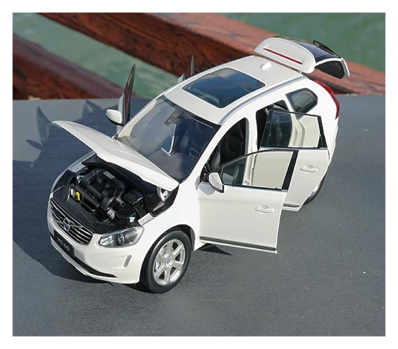 Auto In Miniatura Modellino Auto In Lega, Scala 1 18, Per Volvo XC60 SUV, Veicoli In Metallo Pressofuso, Collezione Di Modelli