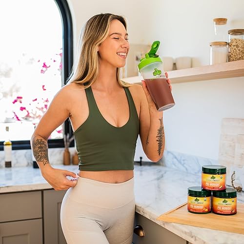 Miniatura 19 de USDA Organic Pre-Workout Powder, Strawberry Mango Energía limpia sin nerviosismo Impulso natural del rendimiento Sin edulcorantes artificiales