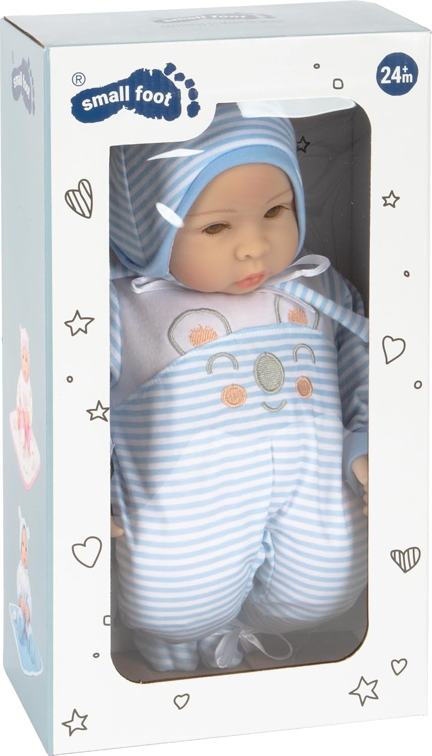 Small Foot Toys Baby Doll Complete Playset Lukas Designed for Children Ages 2+ Years
