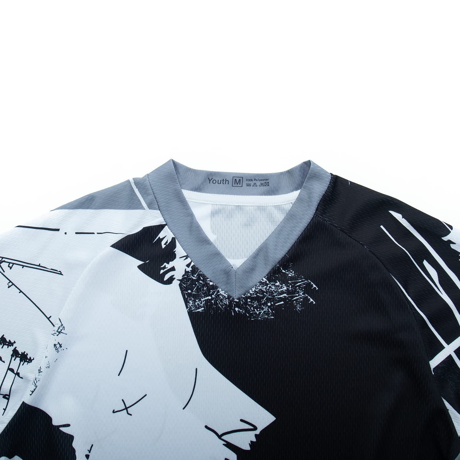 Fahrrad BMX Tops Kinder Radtrikot Downhill Shirts Jahre Mädchen Jungen Fahrrad MTB Kinderkleidung Langarm Powersports