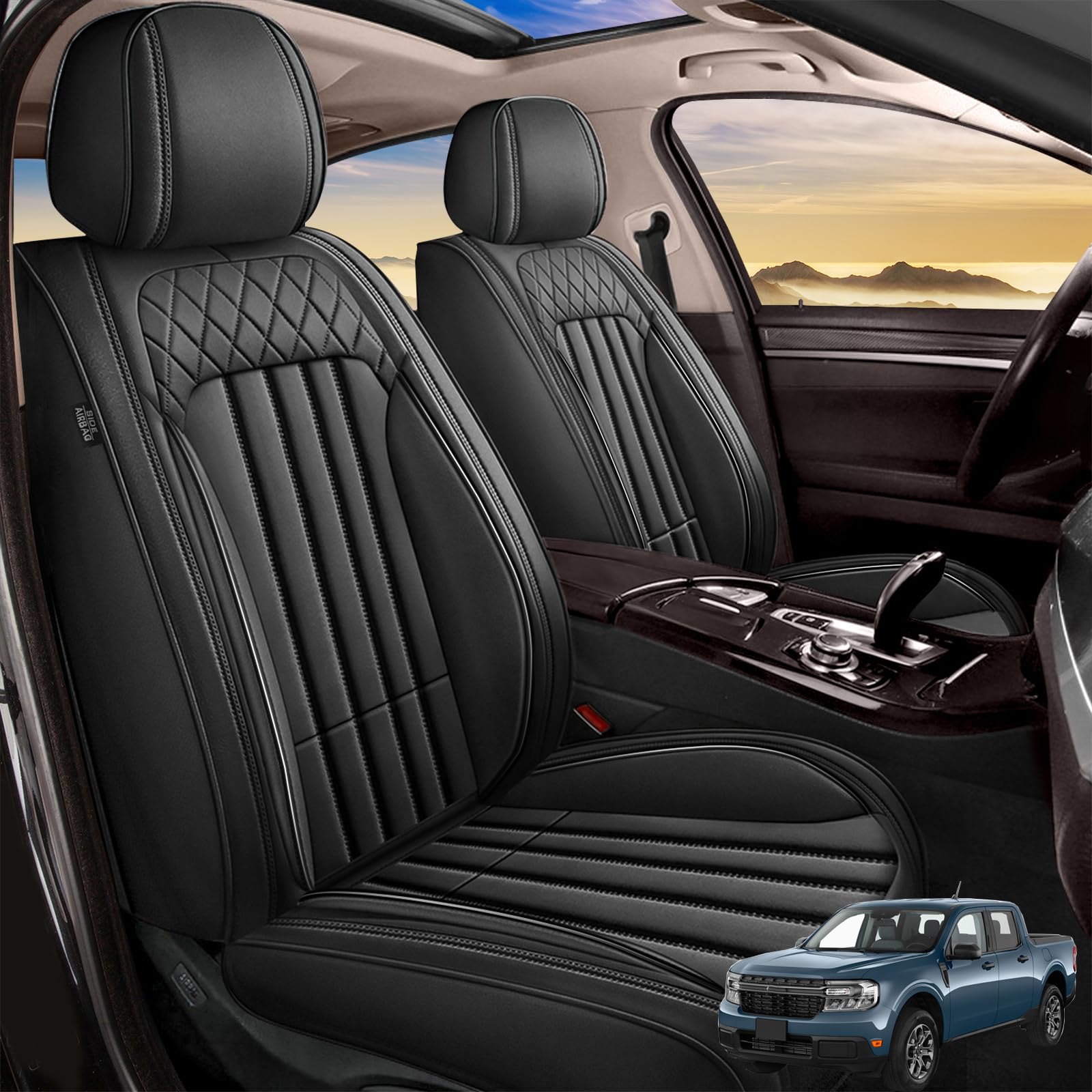 RAWAKORW Full Seat Covers (Black)