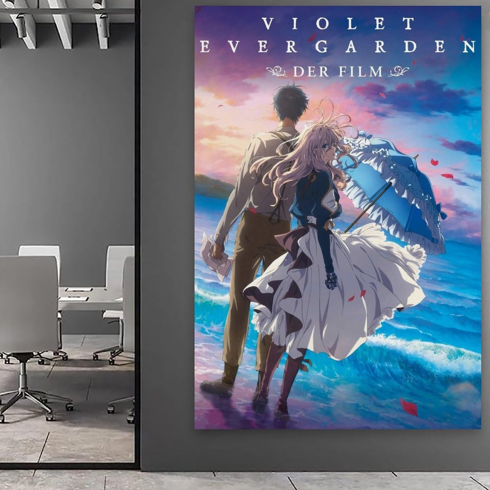 Azizat Violet Evergarden Moive poster muurkunst decor print