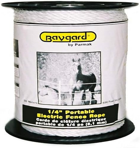 795 1/4X656' Elec Ropewhite Poly