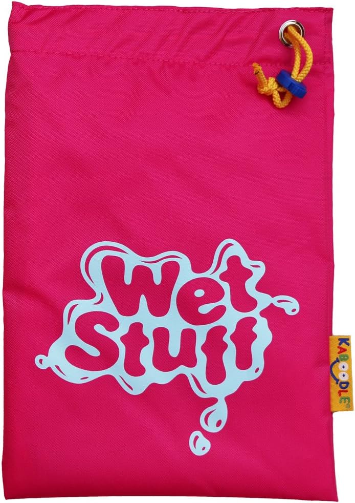 KaboodleChildrens Waterproof Wet Stuff Bag - Hot Pink