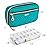 BAGSFY Pill Organizer Case 2 Times a Day- Weekly Medicine Organizer Travel Pill Box with Removable 7 Day Medicine Case Container for Fish Oil, Vitamin, Supplement
