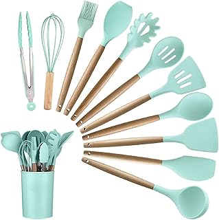 Alitade 12PCS Kitchen Utensil Set Silicone Co...,