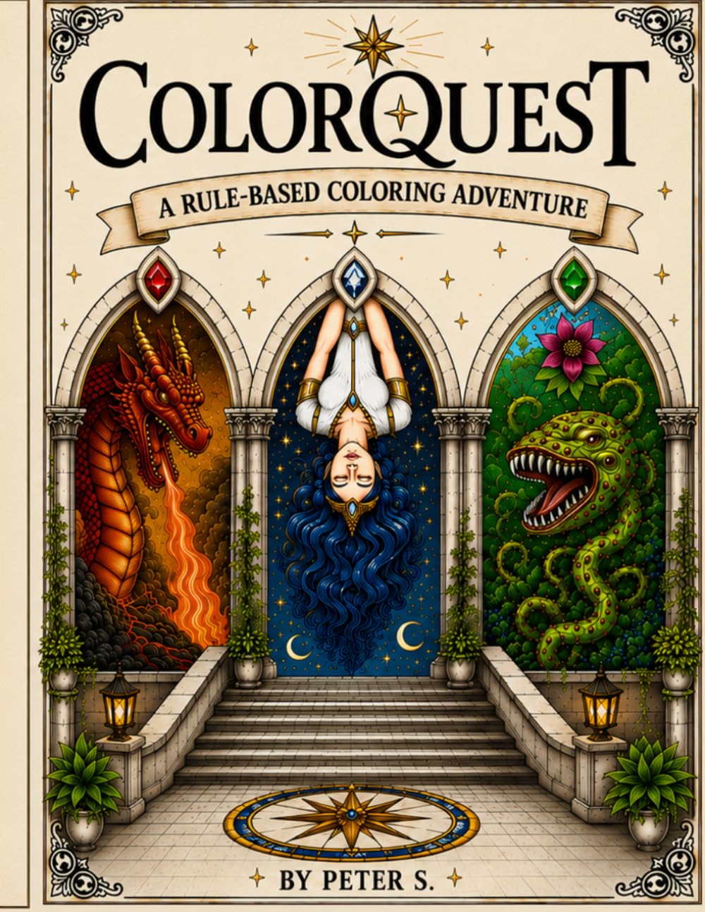 ColorQuest: A Rule-Based Coloring Adventure (Coloring Re-imagined)