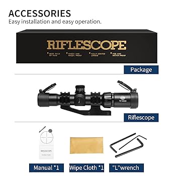 Amazon | Spike タクティカル1.5-4X30BEのライフルスコープ