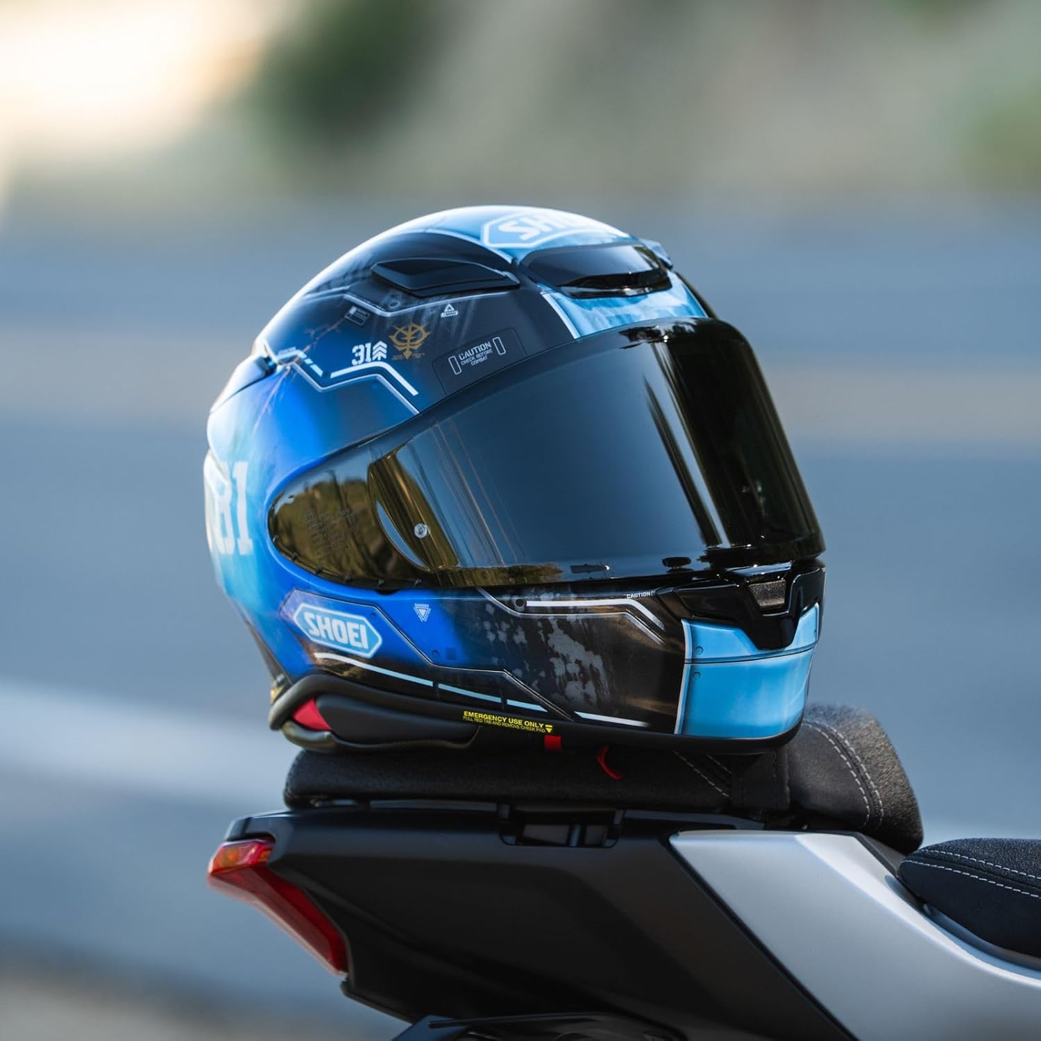 Shoei RF-1400 Ramba Ral's Bugu Full Face Motorcycle Helmet