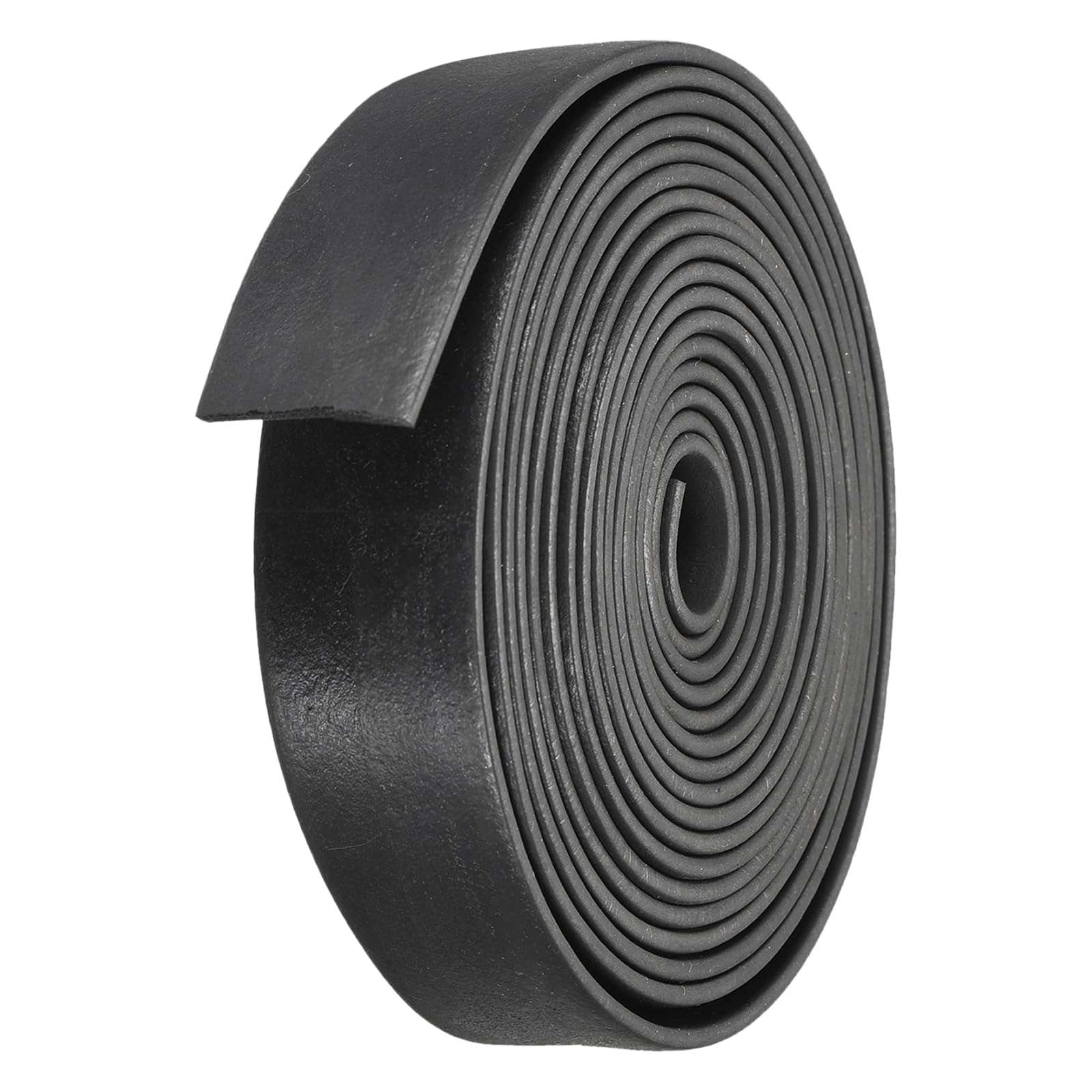 METALLIXITY EPDM Solid Rubber Strips (78.74" L x 1.18" W x 0.2" T) 1Pcs, Rubber Neoprene Seal Strips - for DIY Gasket Sealing Padding, Black