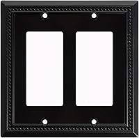 Vista 45 de Sunken Pearls - placa decorativa de pared, placa decorativa de pared, tapa de salida de la placa del interruptor, aleación de zinc sólida y duradera