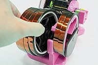 Vista 3 de Dispensador de cinta térmica de sublimación Enskatec con ranuras para compartimentos, semiautomático, corte de rollo múltiple de 1" y 3" de núcleo