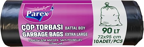 Parex Parex Professional Çöp Torbası Battal Boy 10'lu