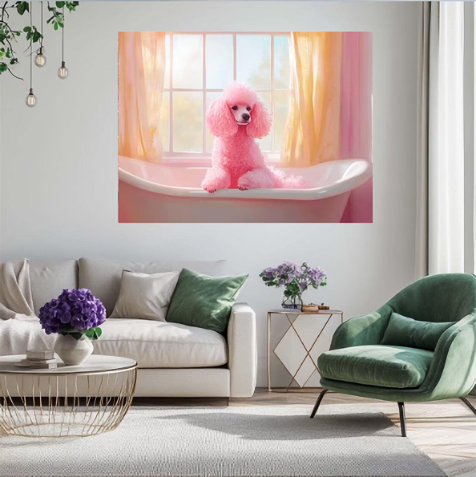 Puzzle z psem, 6000 elementów, różowe puzzle dla dorosłych, z pudełkiem na prezent, "zrób to sam", duże drewniane puzzle dla dorosłych, gra zręcznościowa dla całej rodziny, prezenty dla kobiet, 105 x