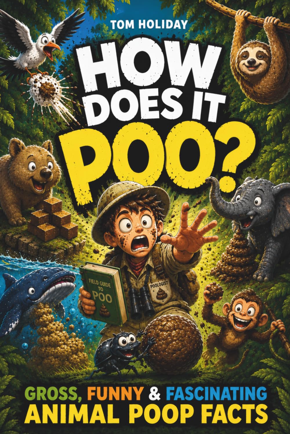 How Does it Poo?: The Ultimate Book of Gross, Funny, and Fascinating Animal Poop Facts! (Crazy But True Facts)