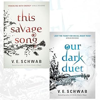 V. E. Schwab Monsters of Verity Series 2 Books Collection Set (This Savage Song, Our Dark Duet)