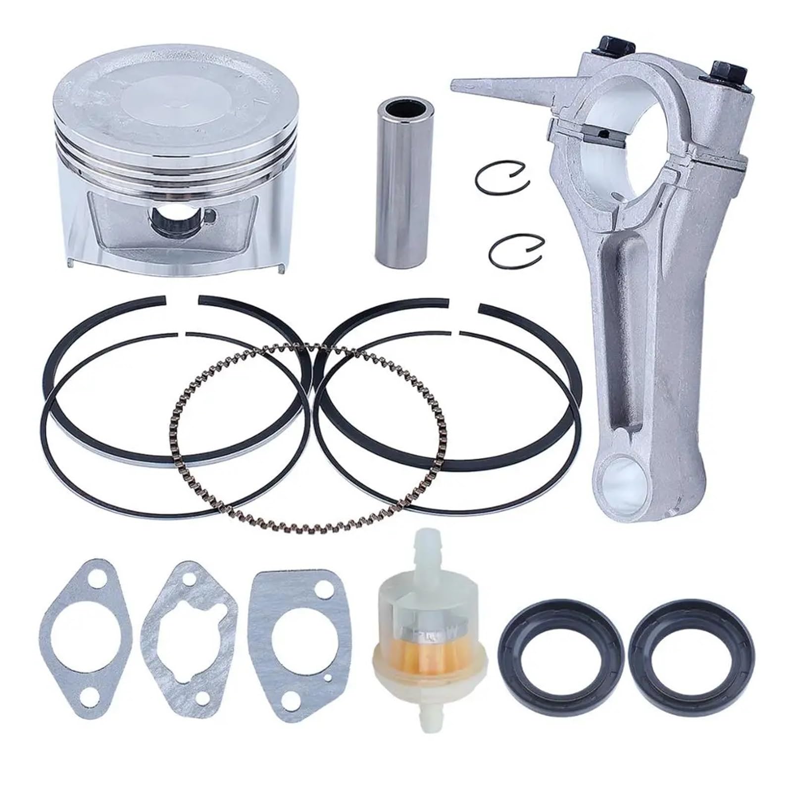 Biela 88 mm y anillo pistón GX390 que eliminan fugas de aceite en cortacésped de 13 HP