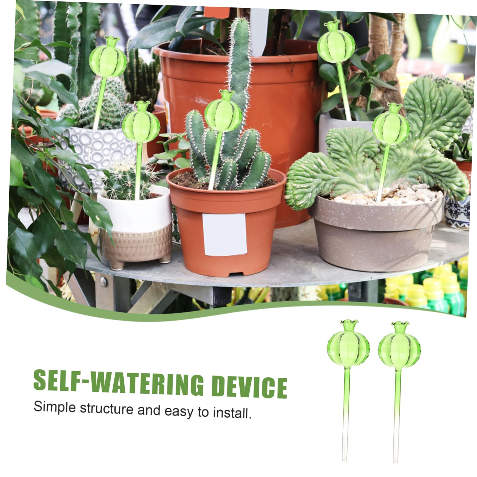 ibasenice 3 Ensembles Arroseur Automatique pour Jardin Système D'Arrosage -À- Petit Système D'Arrosage pour Plantes Dispositif D'Arrosage Automatique 4 pièces * 3