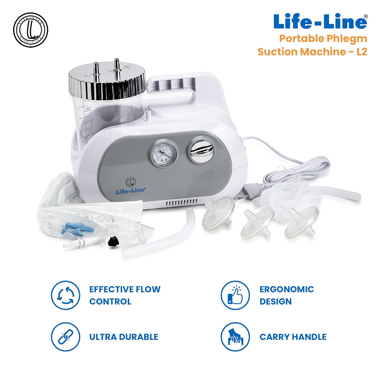 Life Line L2 Phlegm Suction Machine Life Line L2 Phlegm Suction Machine