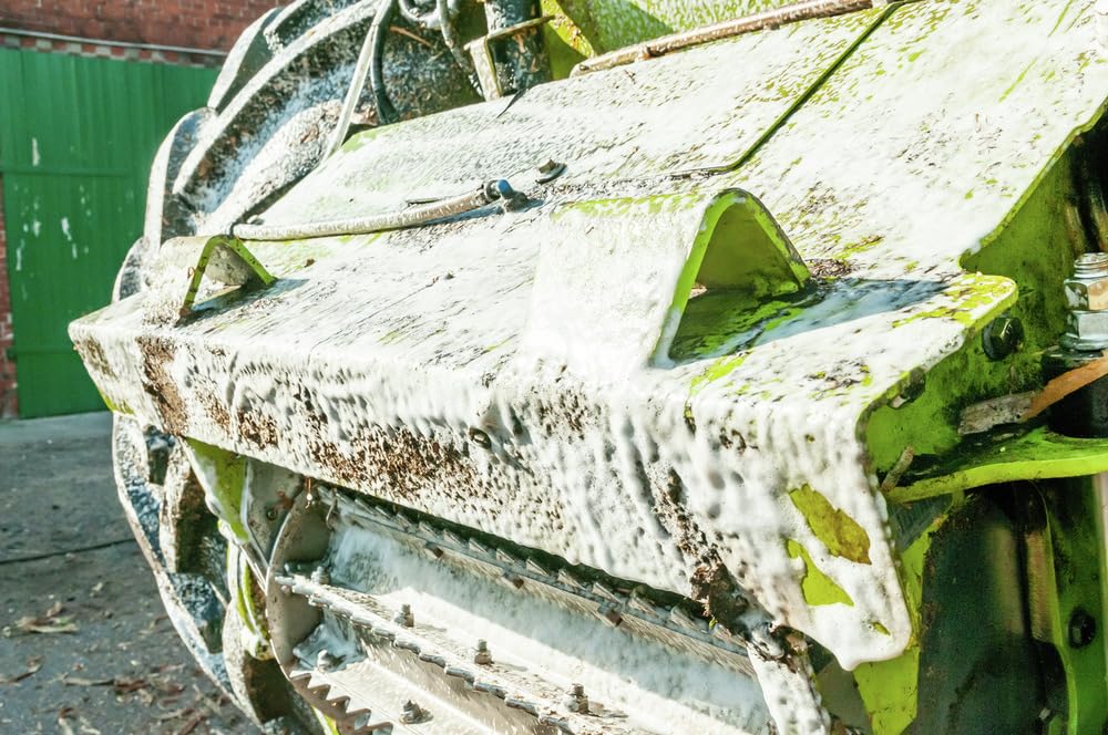 SONAX Detergente alcalino per agricoltura (5 L) pulizia profonda di macchine agricole, formula concentrata, contro lo sporco ostinato | Art. 07265000