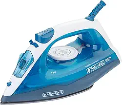 BLACK+DECKER Ferro de Passar Roupa à Seco ou à Vapor, Com Base Antiaderente, Potência de 1200W, Modelo FX2150, 220V