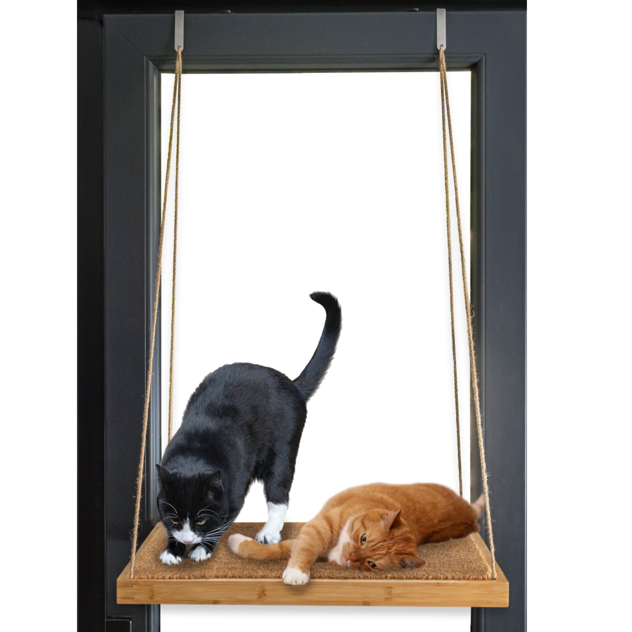 Walirü® 2 en 1 Cama Gato- Gatos Accesorios- Hamaca Gato Ventana- Cama Gato Ventana- Cama Ventana Gato- Hamaca Ventana Gato- Hamaca para Gatos Ventana- Cama Colgante para Gatos- Window Cat Bed