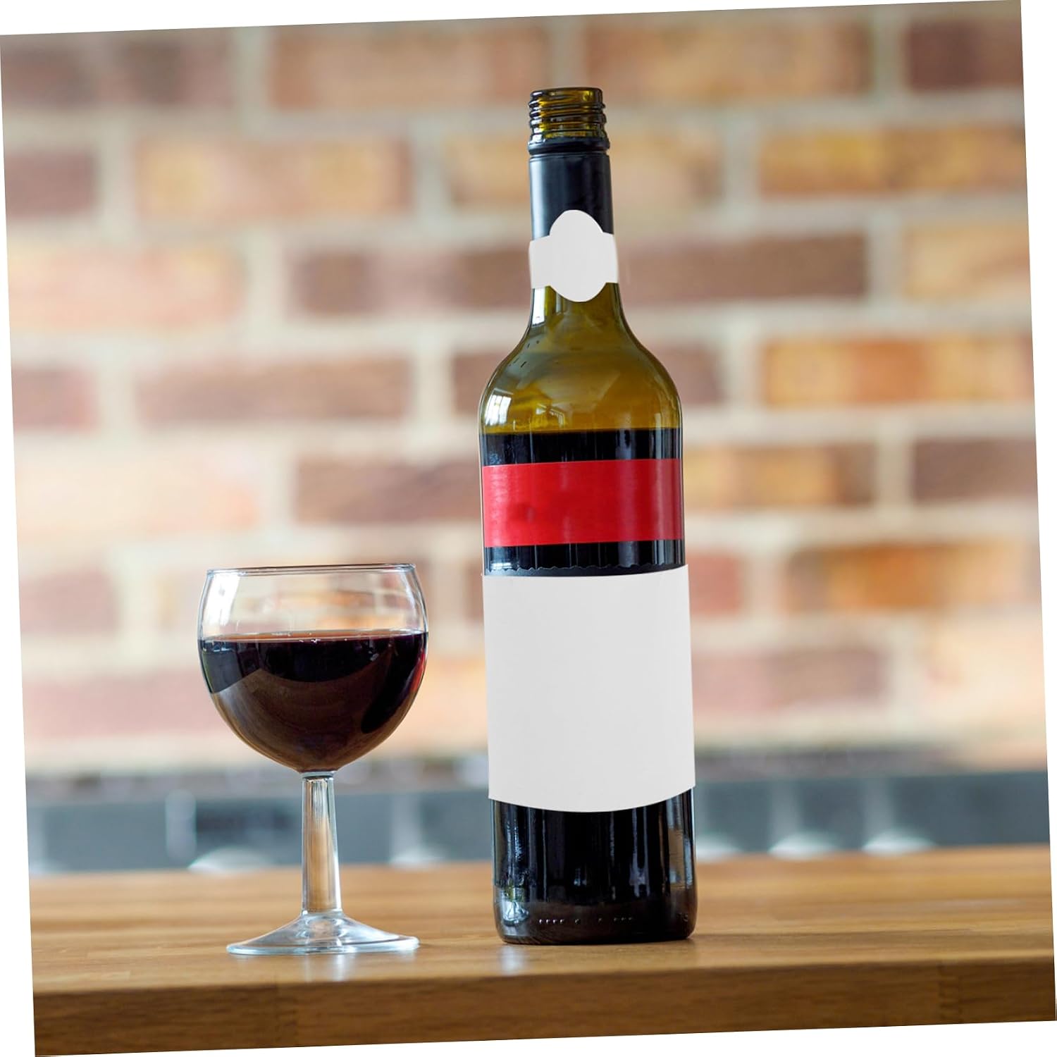 Wine Bottle Label Stickers 10 Sheets Waterproof Self Adhesive