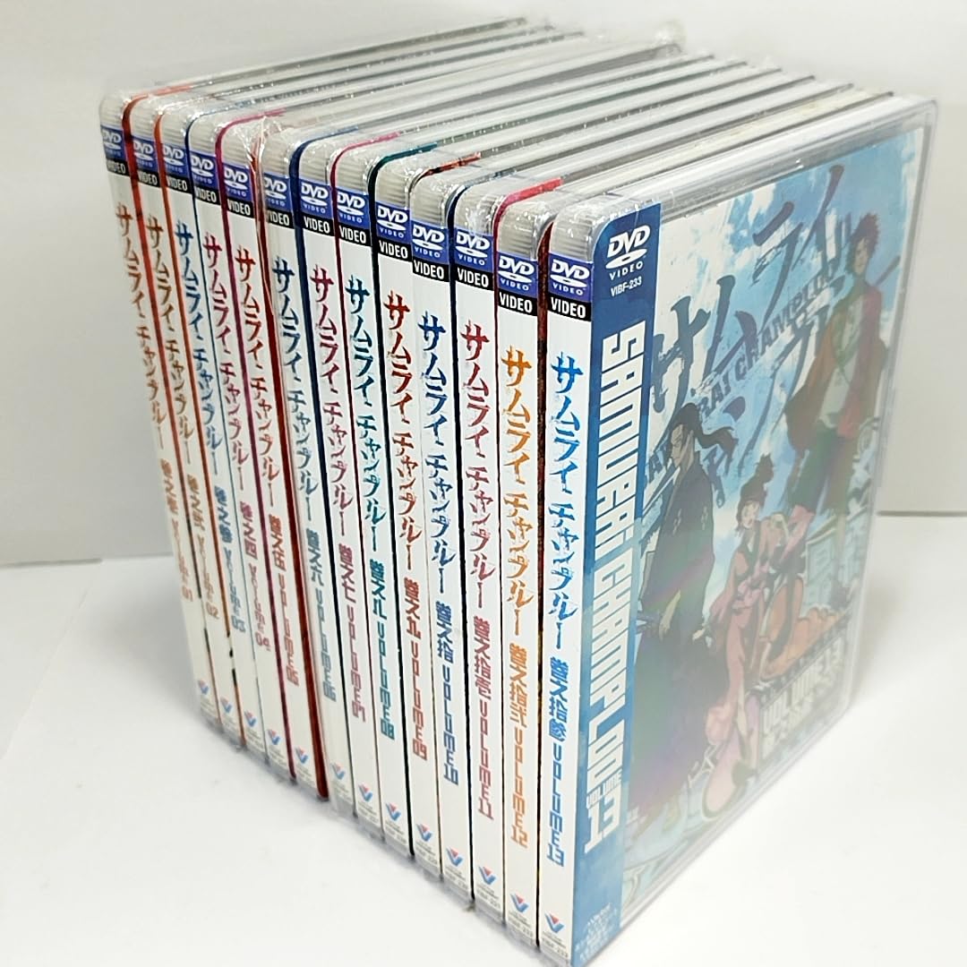 Amazon.co.jp: サムライチャンプルー 巻之壱拾参 D V D 全13巻セット 