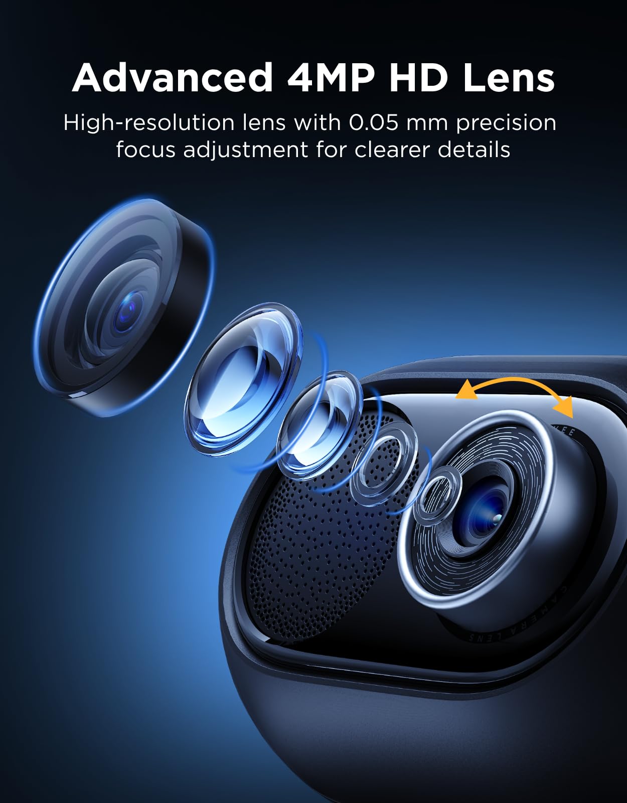 Govee Galaxy Light Star Projector 2 Pro 4 Megapixel HD Lens Night Light | Planetarium Projector work with Matter Star LED Lights Projector with 20 Preset Scenes Room Decor Gift for Kids product thumbnail 4