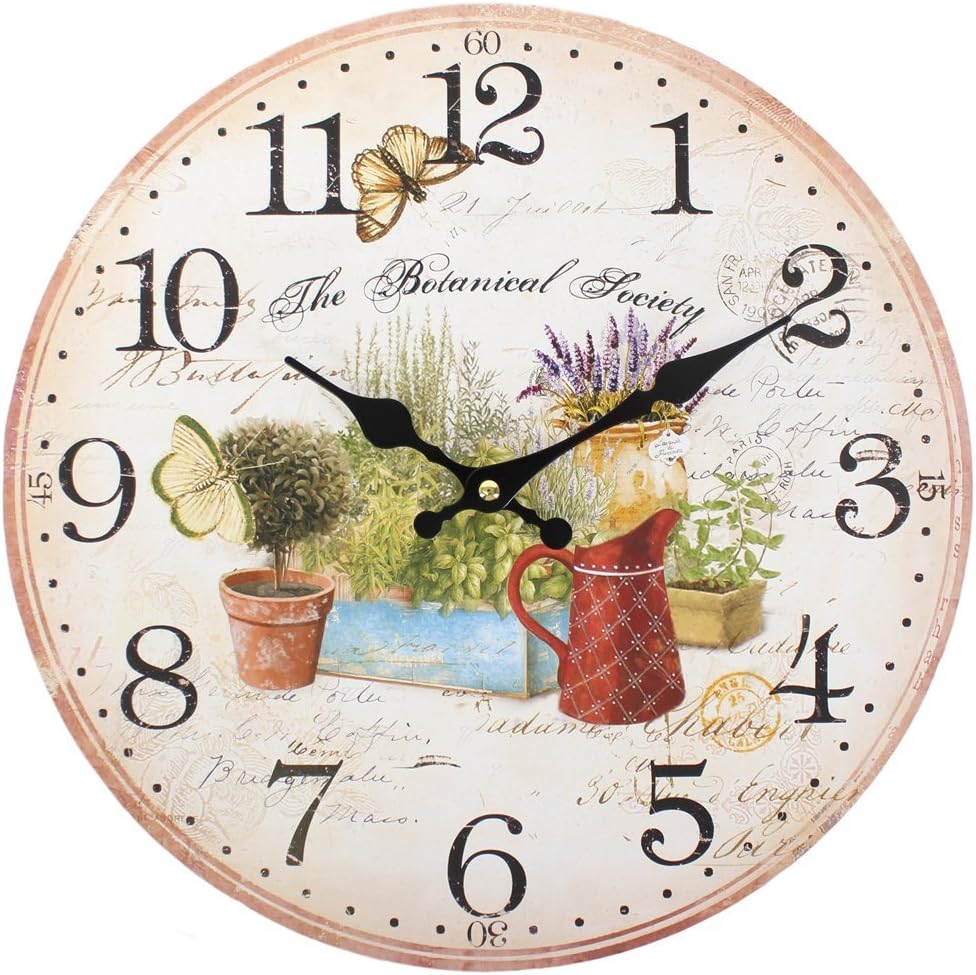 Something Different Wholesale Garden Clock, Multi-Colour