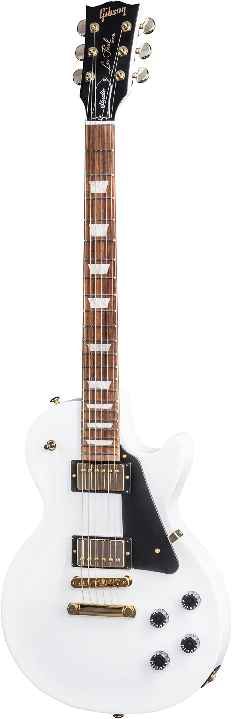 Gibson Les Paul Studio Gold Series, Alpine White (Amazon Exclusive)